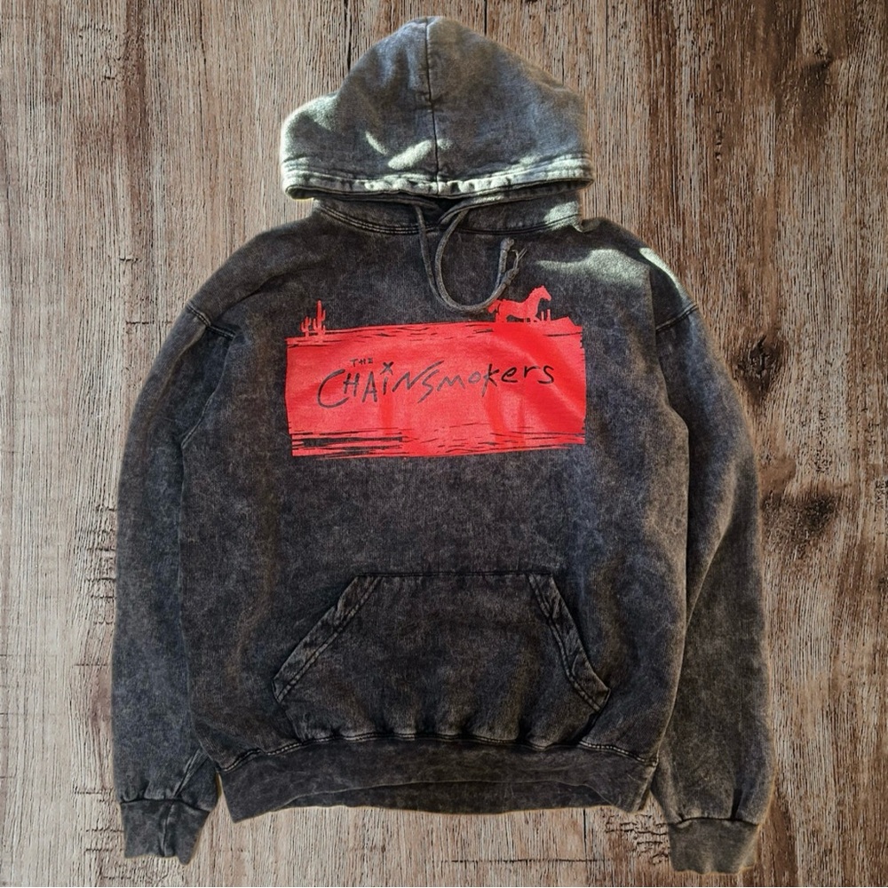 The Chainsmokers Coachella Exclusive Acid Wash Hoodie